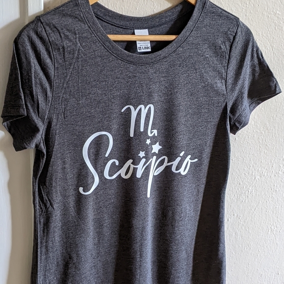 ✨Scorpio Zodiac ♏ Graphic Soft Blend Tee | ✂️HANDCRAFTED! - Picture 4 of 8